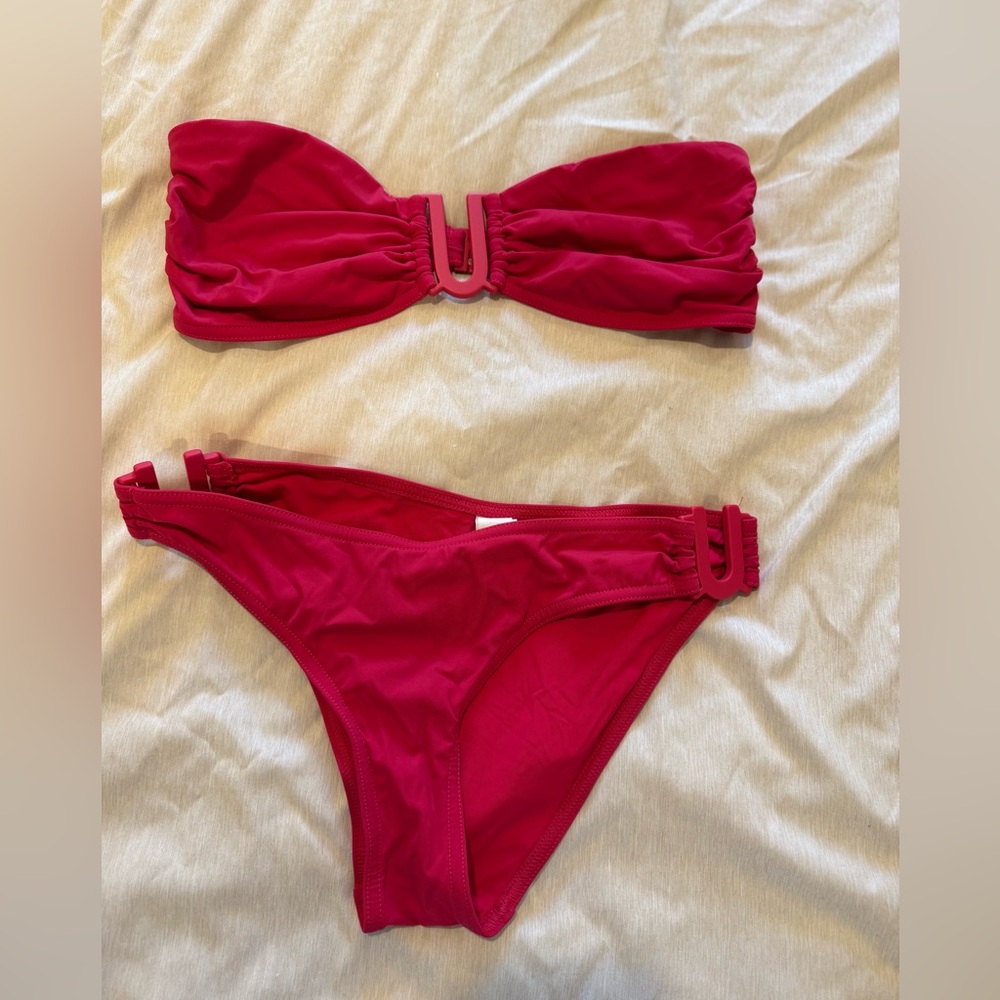 Zimmermann Red Bikini Set